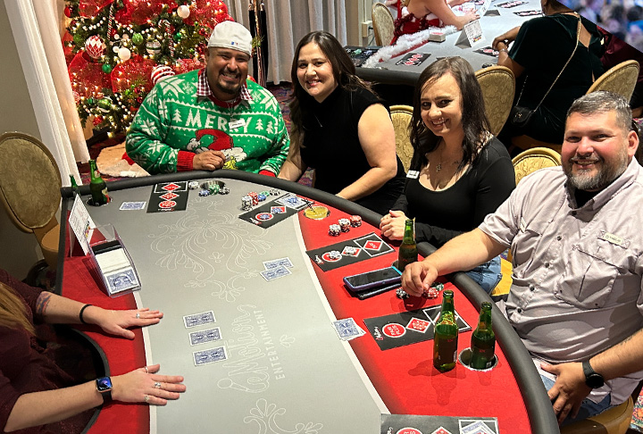 The action - and fun - never stops